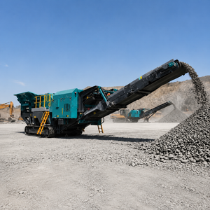Trituradora de Mandíbulas Móvil Hidráulica sobre Orugas, Equipo Eficiente para Granito y Basalto, Fabricante de Estaciones de Trituración de Piedra - Product Image 1