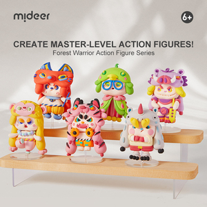 Mideer MD1326 Play Airy Clay Luftiger Spaß-Knete - Waldkrieger Actionfiguren-Serie Kinder-Knete - Product Image 2