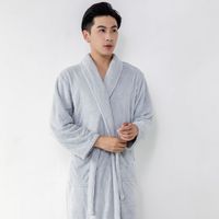 Peignoir en microfibre douce avec logo personnalisé pour homme et femme, vêtements de nuit, de couleur chair, pour la douche, pour la maison, nouvelle collection 2022
