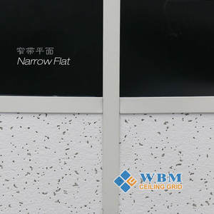 Telaio per controsoffitto sospeso cassetta in acciaio zincato chiglia controsoffitto T griglia componenti vernice chiglia - Product Image 5