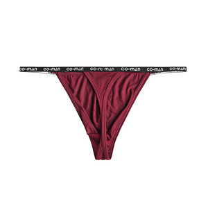 OEM sexy tóm tắt người đàn ông mặc bikini nam trượt jockstrap gay T-back thongs phương thức gay Tangas Mens Bikini người lớn sissy chàng trai quần lót hình ảnh - Product Image 5