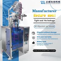 Machine d'emballage automatique de haute précision à scellage vertical 4 côtés pour granulés, matériaux anti-adhérents, comprimés, bonbons au lait, chocolat et snacks
