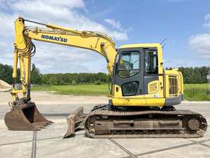 Excavadora Komatsu PC138US usada, 13 toneladas, capacidad flexible, rendimiento fiable, estable, duradera, muchos golpes, oruga importada de Japón - Product Image 6