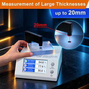 Testeur de transmittance spectrale LS108H pour verre optique épais avec mesure UV, IR et VLT jusqu'à 20 mm - Product Image 4