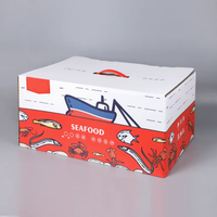 Boîtes en carton ondulé recyclables avec pelliculage mat réutilisable pour l'expédition, personnalisables avec logo, vente en gros