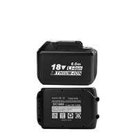 Batterie rechargeable 18650 21700 800 cycles 18V 6.0Ah 8.0Ah 10.0Ah Interface compatible LED Batterie lithium-ion pour outil électrique