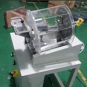 Custom-Made Stainless Steel <strong>Vibration</strong> Drum <strong>Feeder</strong> with Motor &amp; PLC Transparent Cover for Feeding &amp; Orientating Materials - Product Image 5