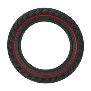 Pneu plein Ulip 12x2.125 12x2.5 12.5x2.125 avec rainure de 28 mm pour trottinette électrique et vélos électriques, pneu anti-crevaison à structure alvéolaire - Product Image 5