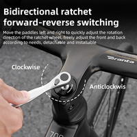 Outils de vélo ESLNF, clé dynamométrique, jeu de clés hexagonales, mini kit multi-outils portable, outils de réparation de pneus de vélo VTT, démonte-pneus