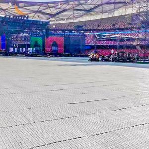 Suelo de tienda temporal Suelo de concierto de fiesta de piso elevado de evento portátil de plástico - Product Image 2