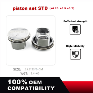 RACEORLY A2720301018 Jeu de pistons moteur M272 pour <span class=keywords><strong>Mercedes</strong></span> Benz 2.5 3.0 V6 C300 E300 Alésage 88mm <span class=keywords><strong>6</strong></span> pièces Réparation de fuites d'huile - Product Image 2