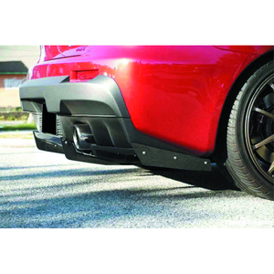 Labio difusor trasero de fibra de carbono estilo Carbonado VR para 2008-2015 Lancer Evolution EVO10 - Product Image 3