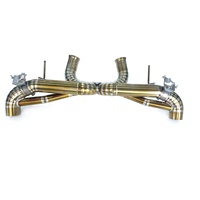 Knalpot Catback Titanium MPER untuk McLaren GT GTS dengan Katup OEM, Suara Racing, Aliran Udara Tinggi, Peningkatan Performa, Pas untuk OEM
