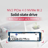 SSD Internal SATA 3.0 Biru 1TB dengan 3D NAND untuk Server & PC 701-800MB/s Baca/501-600MB/s Tulis 2.5" Casing Logam
