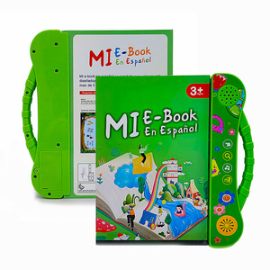 Nouvelle Machine de Lecture Éducative Intelligente Transfrontalière en Plastique, Alimentée par Piles, avec Fonctions Vocales pour Enfants de 4 à 6 Ans (Version Espagnole) - Product Image 1