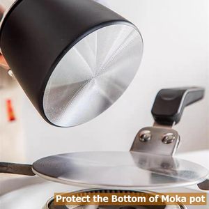 Placa de acero inoxidable, estufa de Gas, difusor de calor, <span class=keywords><strong>adaptador</strong></span> de inducción de cocina para olla Moka, utensilios de cocina de café - Product Image 6