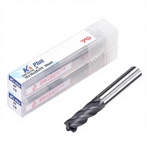Fresa de Carburo de Tungsteno de Alta Calidad YG-1 K2 de 4 Filos con Recubrimiento de <span class=keywords><strong>TiCN</strong></span>, Longitud de Filo de 12 mm, Compatible con ODM/OEM, Mecanizado de Alta Velocidad - Product Image 2