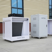 AIRETK 50KW Système de refroidissement par eau pour armoire informatique, système de tour de refroidissement à sec, solution thermique de récupération de chaleur des serveurs, pompe à engrenages CE A6