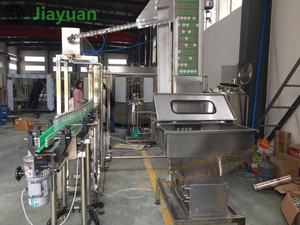 อัตโนมัติสีส้มแก้วน้ำขวดบรรจุเครื่องร้อน/น้ำ Bottling อุปกรณ์/Fruit JUICE Production Line สำหรับขาย - Product Image 6