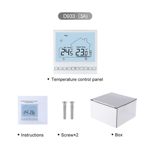 Termostato programable semanal de calefacción por suelo radiante Termostato de pantalla LCD con bloqueo para niños - Product Image 6