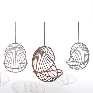 Mobilier de jardin Offre Spéciale Conception à chargement élevé Balançoire suspendue <span class=keywords><strong>Plaisir</strong></span> décontracté Relaxant Rotin Porche Lit Chaise en osier pour l'extérieur Jardin Ensemble de mobilier de plein air - Product Image 5