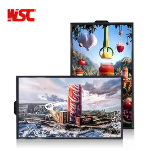 43 49 55 65 75 Inci Tampilan Iklan Kecerahan Tinggi 3000nit Tampilan Jendela Toko Lcd Digital Signage Harga Pabrik