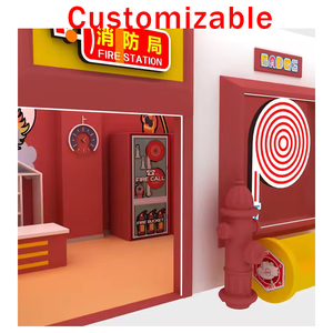 Equipo de Juegos Interior No Tóxico para Niños, Juego de Simulación de Ciudad con Juegos de Movimiento para Salas de Juego de Jardín de Infancia - Product Image 5