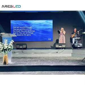 Mur vidéo LED 4K HD 4m*3m Écran LED intérieur pour cinéma maison Panneau d'affichage mural LED pour conférence P1.2 P1.5 P2 P2.5 - Product Image 2