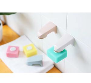 Support à savon magnétique mural pour salle de bain, boîte en plastique, support magnétique - Product Image 3