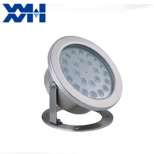 Projecteurs LED sous-marins pour bassin et <span class=keywords><strong>piscine</strong></span>, 24W RGBW, IP68, étanches, en acier inoxydable, blanc chaud, 12V, à intensité variable, avec télécommande - Product Image 5