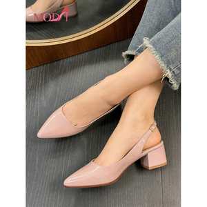 Zapatos de Tacón Alto Mod1 para Mujer, Zapatos de Boda de Piel Sintética, Ajuste Cómodo, Talla Real - Product Image 1