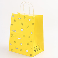 Sacs de shopping en papier kraft avec logo personnalisé et poignée pour les magasins de vêtements et les supermarchés Impression numérique