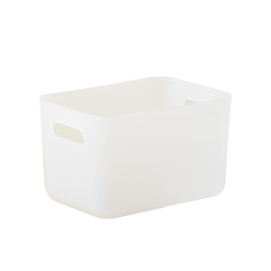 Xishiduo <b>Storage</b> Box Medium Size With Handle Frosted Transparent Organizer For Kitchen Food - Product Image 2