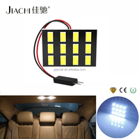 JIACHI Accessoires universels de lecture d'intérieur de voiture Led T10 BA9S W5W C5W 6/9/12/15/18/24SMD Options Plafonniers Lampe dôme