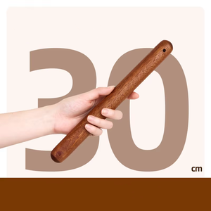 Rodillo de Madera de Ébano Personalizado al por Mayor de Puselife, Rodillo Redondo con Extremo Puntiagudo, Herramientas de Repostería de Madera para Uso en la Cocina - Product Image 6