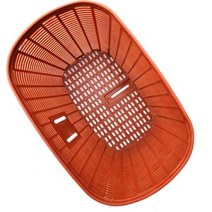 Suministros y equipo de ciclismo para mujer, de plástico tejida cesta de mimbre, vintage, plegable - Product Image 5