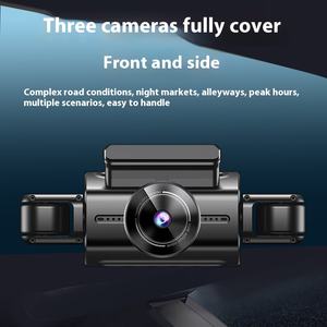 Dash <span class=keywords><strong>Cam</strong></span> DVR per Auto di Alta Gamma 1080P HD con Schermo da 3.0\", Angolo di 170°, Modello Privato a 4 Obiettivi, Registratore con Visione Notturna, Immagine Retromarcia, MicroSD - Product Image 4