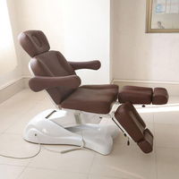 Fauteuil de pédicure électrique professionnel U-P01 à 2 moteurs, table de traitement médical, lit de beauté pour spa des pieds