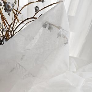 Tissu <span class=keywords><strong>de</strong></span> <span class=keywords><strong>gaze</strong></span> monocouche 100% <span class=keywords><strong>coton</strong></span> 2.55 mètres <span class=keywords><strong>de</strong></span> large 40s 50*45 pour usage domestique - Product Image 5