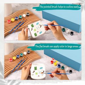 Tazze <span class=keywords><strong>da</strong></span> caffè in ceramica verniciabili <span class=keywords><strong>per</strong></span> arte e artigianato 4 pezzi dipingono la tua tazza fai <span class=keywords><strong>da</strong></span> te tazze <span class=keywords><strong>da</strong></span> caffè Kit di pittura <span class=keywords><strong>per</strong></span> <span class=keywords><strong>adulti</strong></span> e bambini - Product Image 5