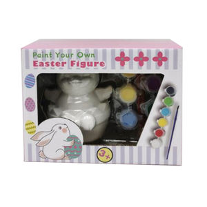 Elsas الفراخ عيد الفصح البيض مع اللعب الديكور السيراميك تمثال الجص اللوحة مجموعات دهان داي المواد عدة - Product Image 6