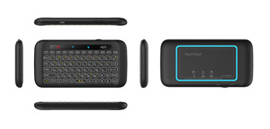 Miniteclado inteligente H20 air fly <span class=keywords><strong>mouse</strong></span>, 2,4G, pantalla completa, con panel táctil, tv, control remoto, <span class=keywords><strong>Android</strong></span>, decodificador - Product Image 4