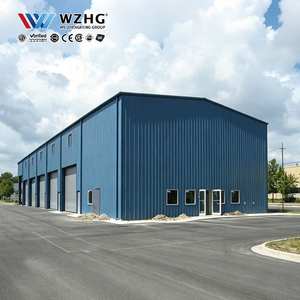Construcción Metálica Comercial, Resistente al Fuego y a Terremotos, 1000 m², Personalizada, Galvanizada, Duradera, con Estructura Transparente - Product Image 1
