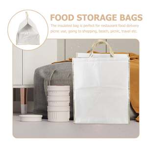 Custom Recycled Thermal <b>Delivery</b> Backpack Cooler <b>Bag</b> Waterproof Insulated Lunch <b>Bag</b> Folding Cartoon Food Shopping <b>Bags</b> - Product Image 3