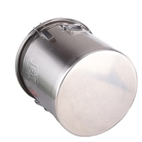 Seau de transport en acier inoxydable entièrement automatique à haute sécurité pour le traite de lait des vaches et des chèvres avec pompe et moteur, capacité de 25 L, utilisation à la ferme
