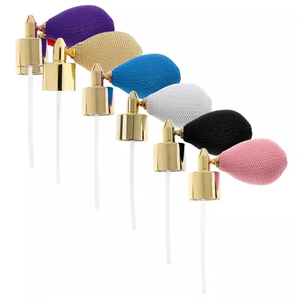 Gros Stock Zinc-Alliage Airbag Gland Coloré Vintage Buse Universelle pour Parfum Pulvérisation Pompe Portable Atomiseur Recharge Métal - Product Image 3