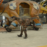 Costume de dinosaure animatronique personnalisé, costume de dinosaure T-Rex interactif réaliste, modèle de dinosaure