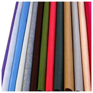 Commercio all'ingrosso morbido 1mm 2mm 3mm foglio di feltro di colore Non tessuto tessuto tessuto tessuto misto lana rotolo di feltro per l'artigianato - Product Image 3