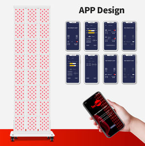 Lampu merah peralatan kecantikan untuk rumah, alat terapi lampu merah fototerapi <span class=keywords><strong>Uv</strong></span> wajah merah Lite, Panel terapi cahaya teraper - Product Image 3