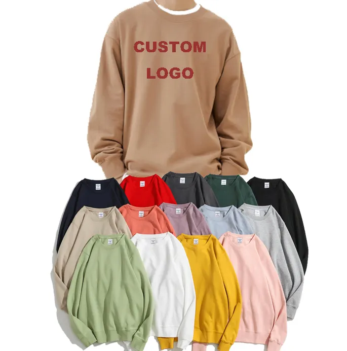 Wholesale Custom Men Clothing Street Wear Sweatshirt Fleece Hip Hop unisex Oversized Men's Hoodies & Sweatshirts